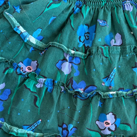 Hill House Green and Blue Floral Dress - Picture 3 of 4